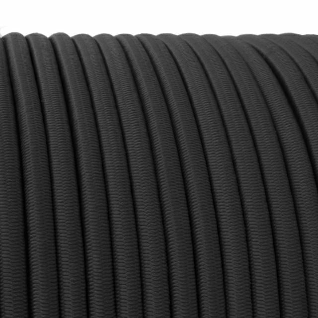 Black Bungee Cord 5mm - Sold Per Foot